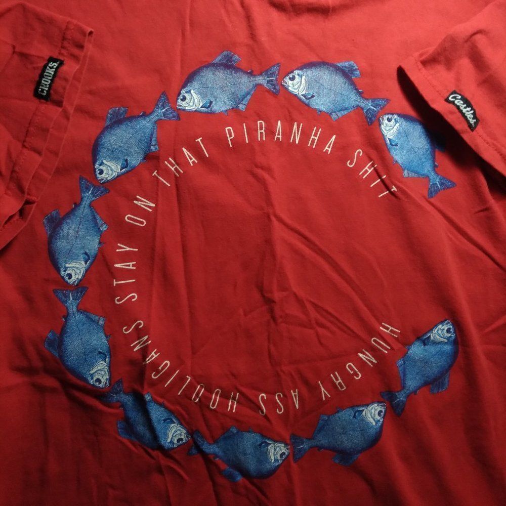 Crooks & Castles Piranhas Logo T-Shirt